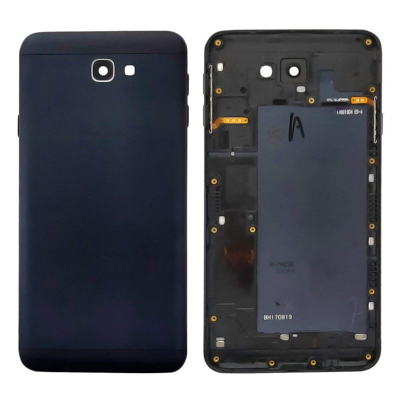 Mozomart Back Panel Housing Body for Samsung Galaxy J7 Prime Black - Zeespares.in