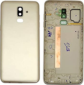 Mozomart Back Panel Housing Body for Samsung Galaxy J8 Gold - Zeespares.in