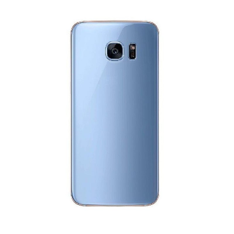 Mozomart Back Panel Housing Body for Samsung Galaxy S7 Light Blue - Zeespares.in