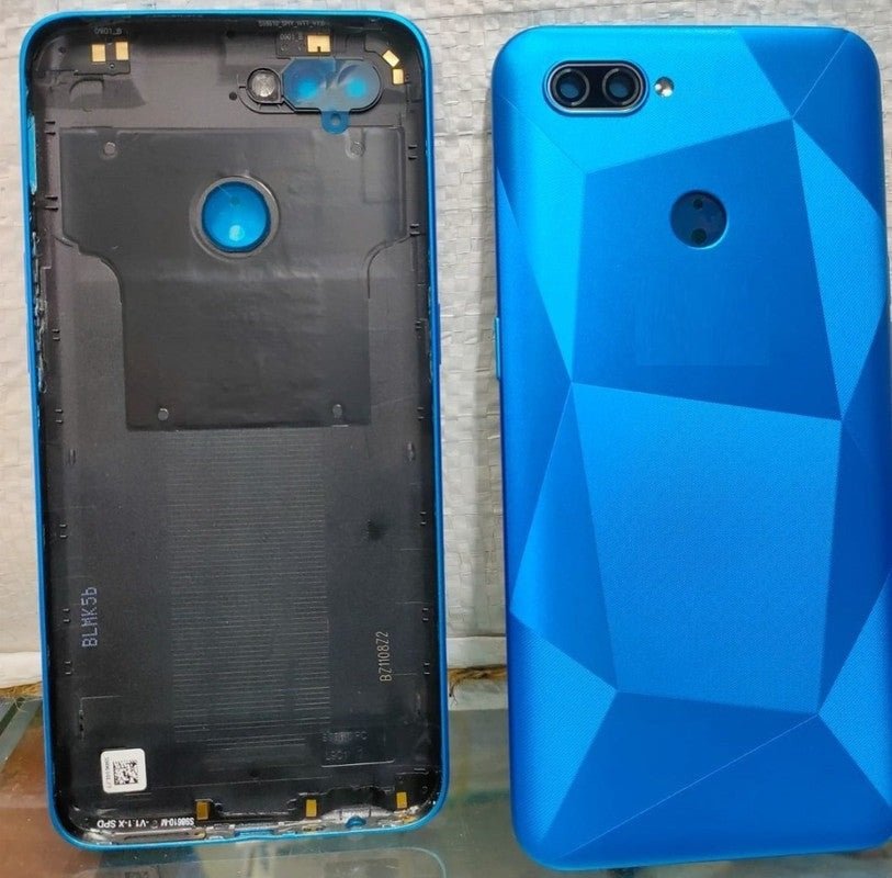 Mozomart Back Panel Housing for Oppo A12 Blue - Zeespares.in