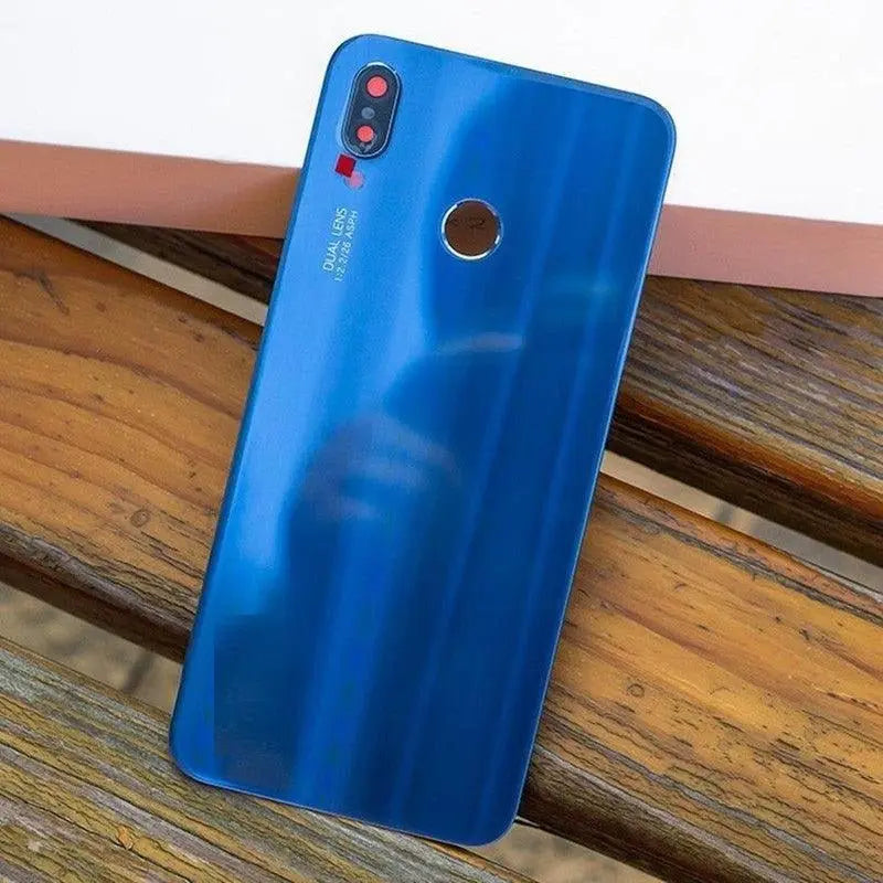 Mozomart Battery Door Back Panel Housing for Honor P20 Lite : Blue - Zeespares.in
