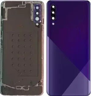 Mozomart Battery Door Back Panel Housing with Camera Lens for Samsung Galaxy A30s Purple - Zeespares.in