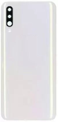 Mozomart Battery Door Back Panel Housing with Camera Lens for Samsung Galaxy A50s White - Zeespares.in