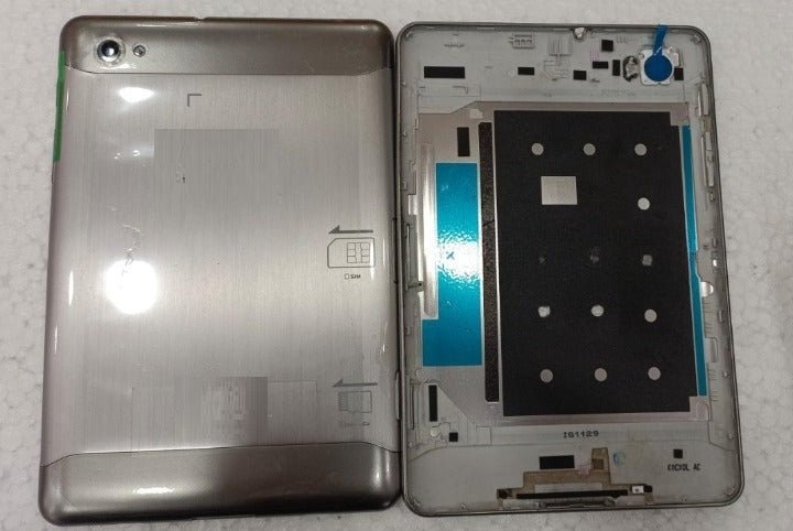 Mozomart Battery Door Back Panel Housing with Camera Lens for Samsung Tab 7.7 (P6800) : Grey - Zeespares.in