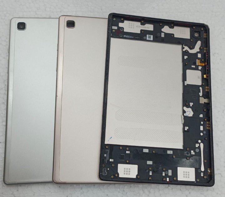 Mozomart Battery Door Back Panel Housing with Camera Lens for Samsung Tab A7 (T-505) : Silver - Zeespares.in