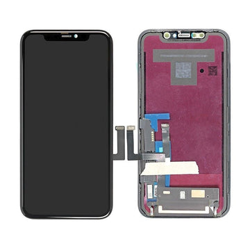 Mozomart Lcd Display Folder for Apple iPhone 11 Black - Zeespares.in