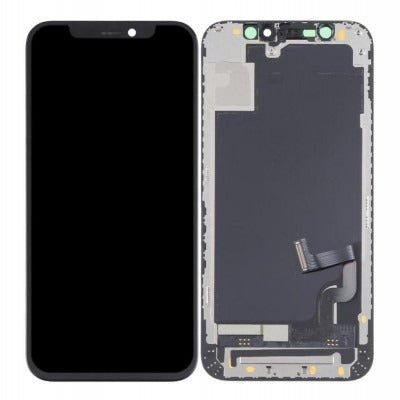 Mozomart Lcd Display Folder for Apple iPhone 12 Mini Black - Zeespares.in