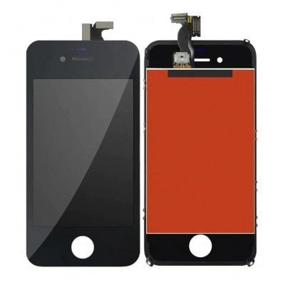 Mozomart Lcd Display Folder for Apple iPhone 4 Black - Zeespares.in