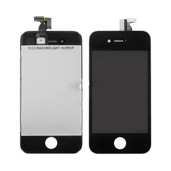 Mozomart Lcd Display Folder for Apple iPhone 4s Black - Zeespares.in