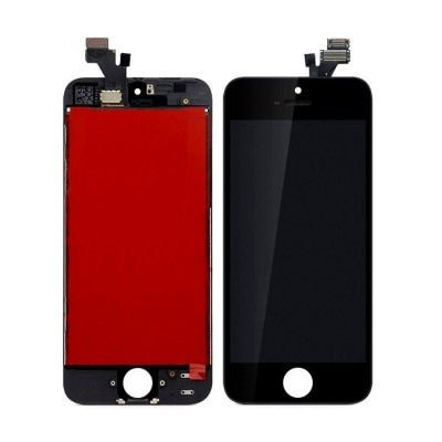 Mozomart Lcd Display Folder for Apple iPhone 5 Black - Zeespares.in
