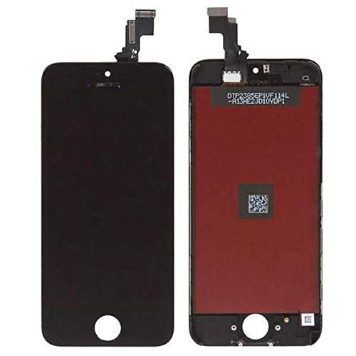 Mozomart Lcd Display Folder for Apple iPhone 5c Black - Zeespares.in