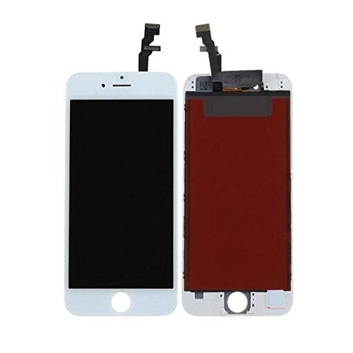 Mozomart Lcd Display Folder for Apple iPhone 6s White - Zeespares.in
