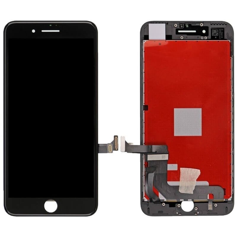 Mozomart Lcd Display Folder for Apple iPhone 7 Black - Zeespares.in