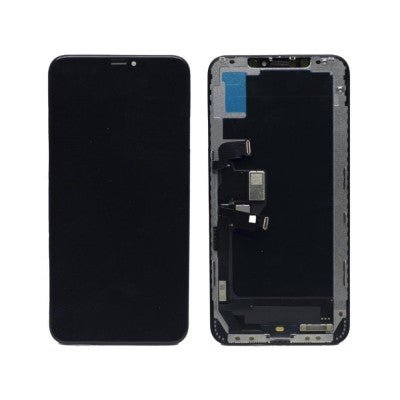 Mozomart Lcd Display Folder for Apple iPhone XS Max (OG) Black - Zeespares.in