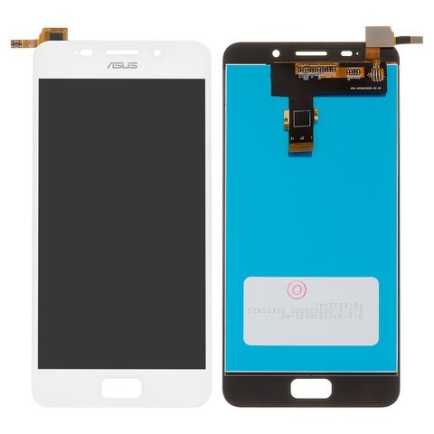 Mozomart Lcd Display Folder for Asus Zenfone 3S MAX ZC521TL WHITE - Zeespares.in