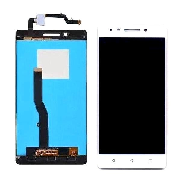 Lcd Floader Mozomart Lcd Display Folder for Lenovo K8 White - Zeespares.in