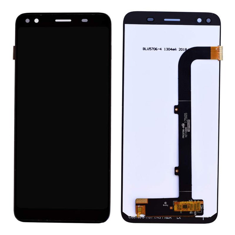 Mozomart Lcd Display Folder for Micromax CANVAS 1 C1A BLACK - Zeespares.in