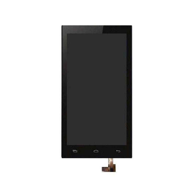 Mozomart Lcd Display Folder for Micromax CANVAS FIRE 4 A107 BLACK - Zeespares.in