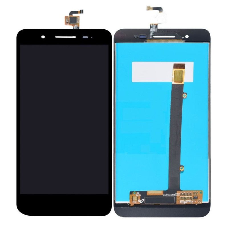 Mozomart Lcd Display Folder for Micromax CANVAS PACE 4G Q416 BLACK - Zeespares.in