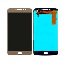 Mozomart Lcd Display Folder for Motorola Moto E4 Plus Gold - Zeespares.in