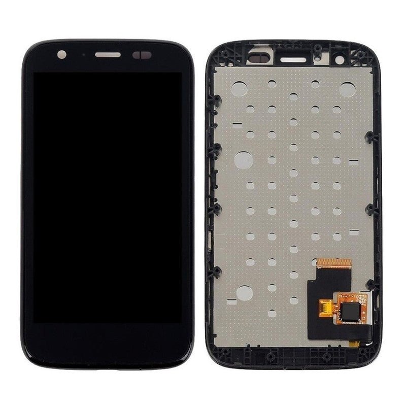 Mozomart Lcd Display Folder for Motorola Moto G Black - Zeespares.in