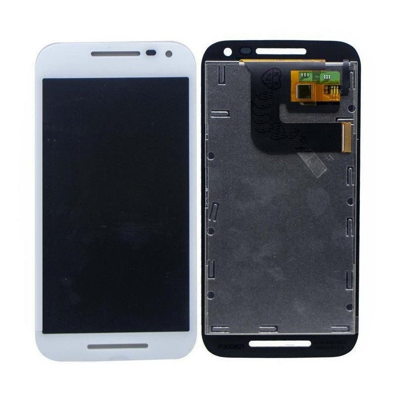 Mozomart Lcd Display Folder for Motorola Moto G3 White - Zeespares.in