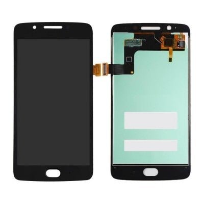 Mozomart Lcd Display Folder for Motorola Moto G5 Black - Zeespares.in