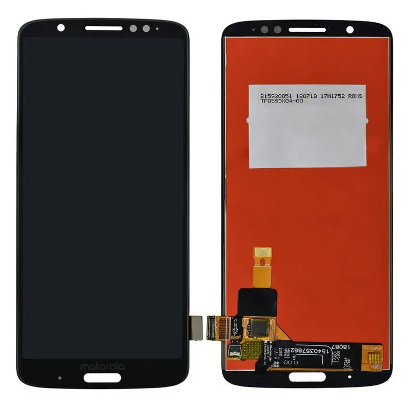 Mozomart Lcd Display Folder for Motorola Moto G6 Plus Black - Zeespares.in