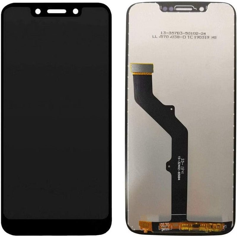 Mozomart Lcd Display Folder for Motorola Moto G7 Play Black - Zeespares.in