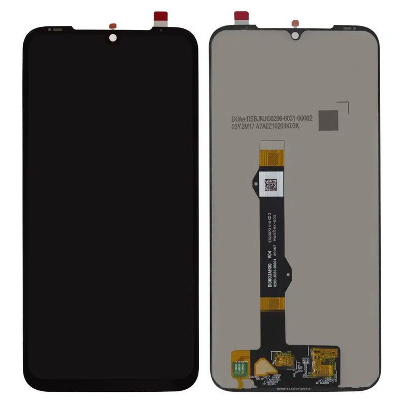 Mozomart Lcd Display Folder for Motorola Moto G8 Plus Black - Zeespares.in
