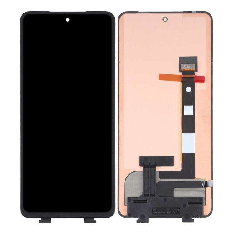 Mozomart Lcd Display Folder for Motorola Moto G82 Black - Zeespares.in