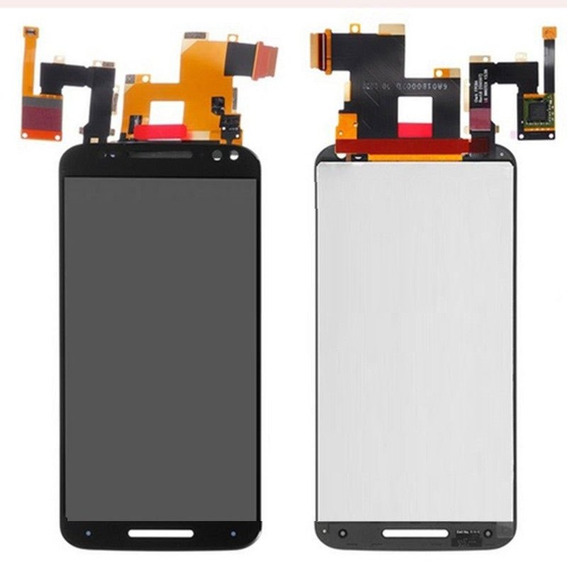 Mozomart Lcd Display Folder for Motorola Moto X Style Black - Zeespares.in