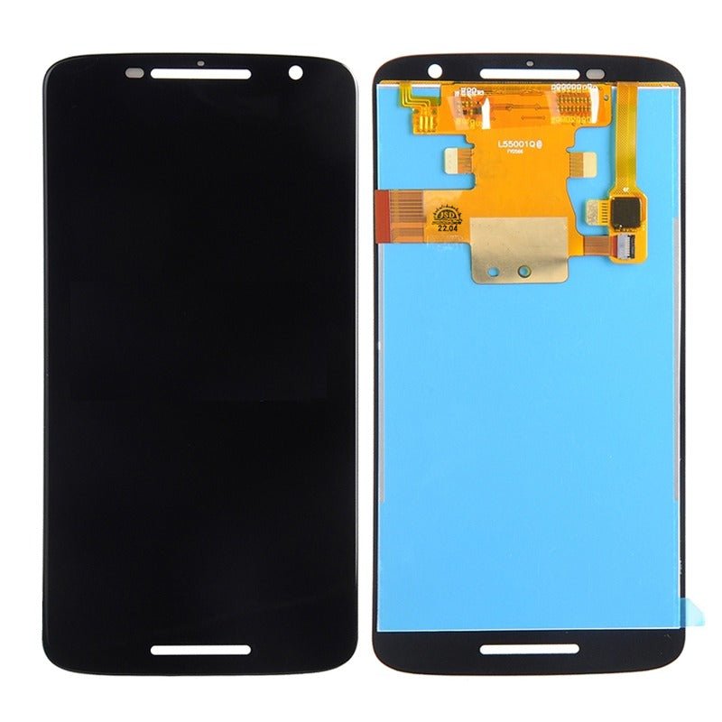 Mozomart Lcd Display Folder for Motorola Moto X3 Black - Zeespares.in