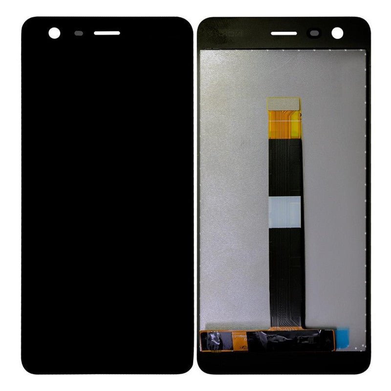 Mozomart Lcd Display Folder for Nokia 2 Black - Zeespares.in