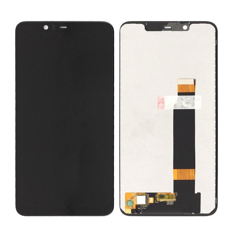 Mozomart Lcd Display Folder for Nokia 5.1 plus Black - Zeespares.in