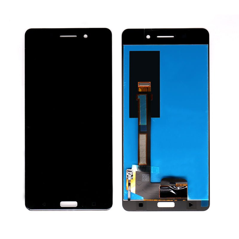 Mozomart Lcd Display Folder for Nokia 6 Black - Zeespares.in