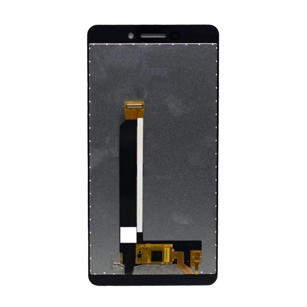 Mozomart Lcd Display Folder for Nokia 6.1 : Black - Zeespares.in