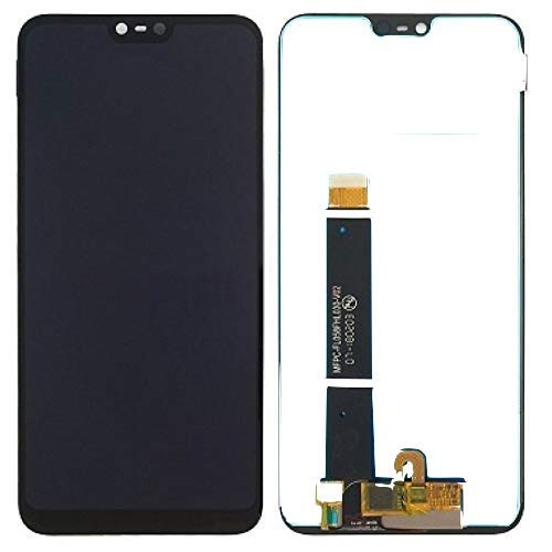 Mozomart Lcd Display Folder for Nokia 6.1 Plus Black - Zeespares.in