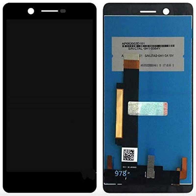 Mozomart Lcd Display Folder for Nokia 7 Black - Zeespares.in