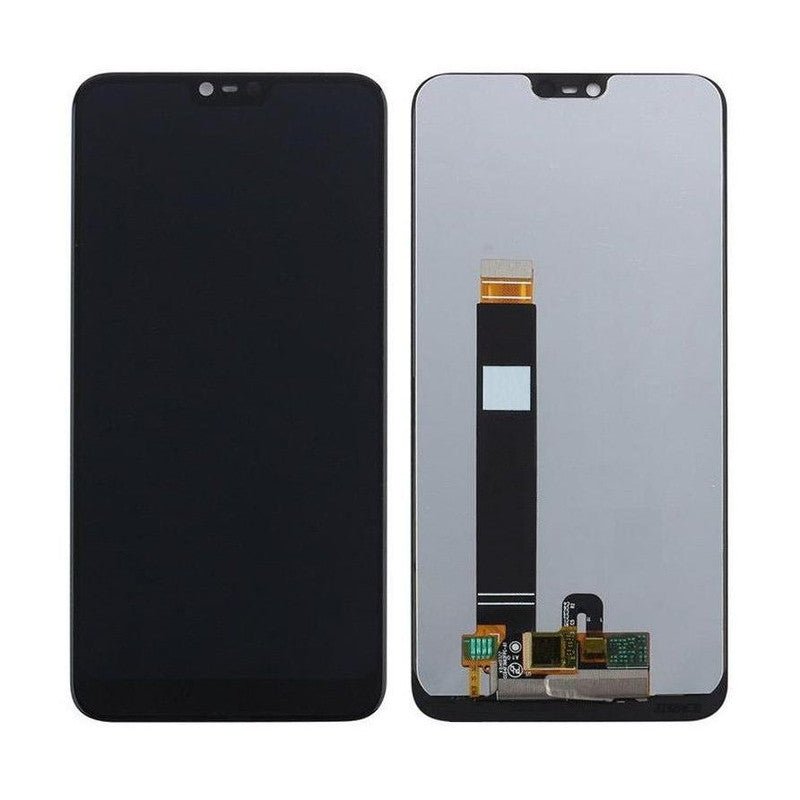 Mozomart Lcd Display Folder for Nokia 7.1 Black - Zeespares.in