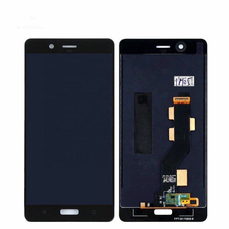 Mozomart Lcd Display Folder for Nokia 8 Black - Zeespares.in