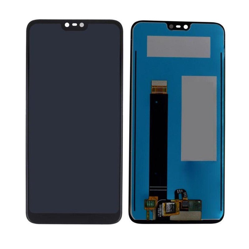Mozomart Lcd Display Folder for Nokia 8.1 Plus Black - Zeespares.in