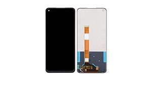 Mozomart Lcd Display Folder for Oppo A52 Black - Zeespares.in