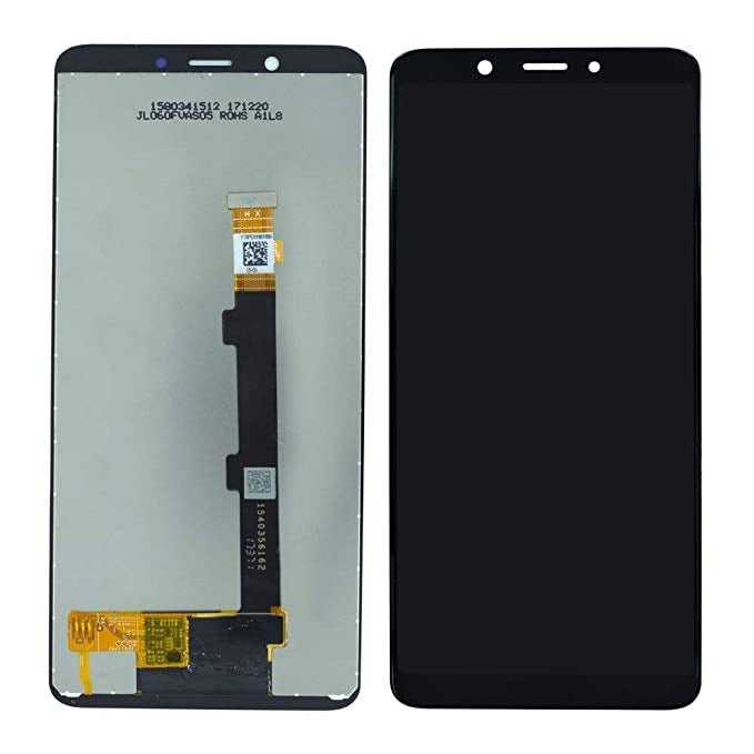 Mozomart Lcd Display Folder for Realme 1 Black - Zeespares.in