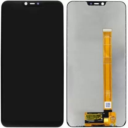 Mozomart Lcd Display Folder for Realme 3 Black - Zeespares.in