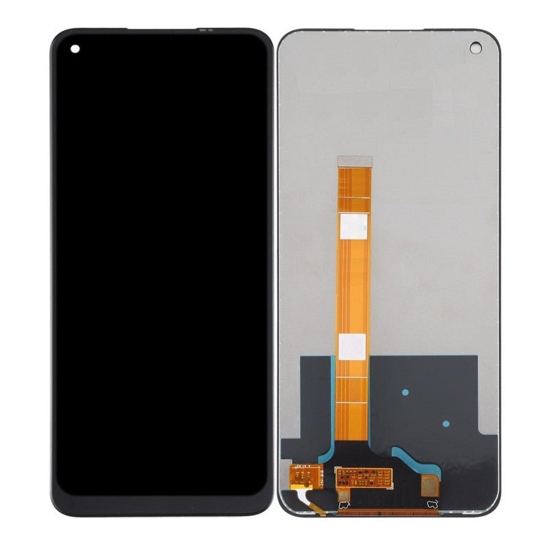 Mozomart Lcd Display Folder for Realme Narzo 20 Pro Black - Zeespares.in
