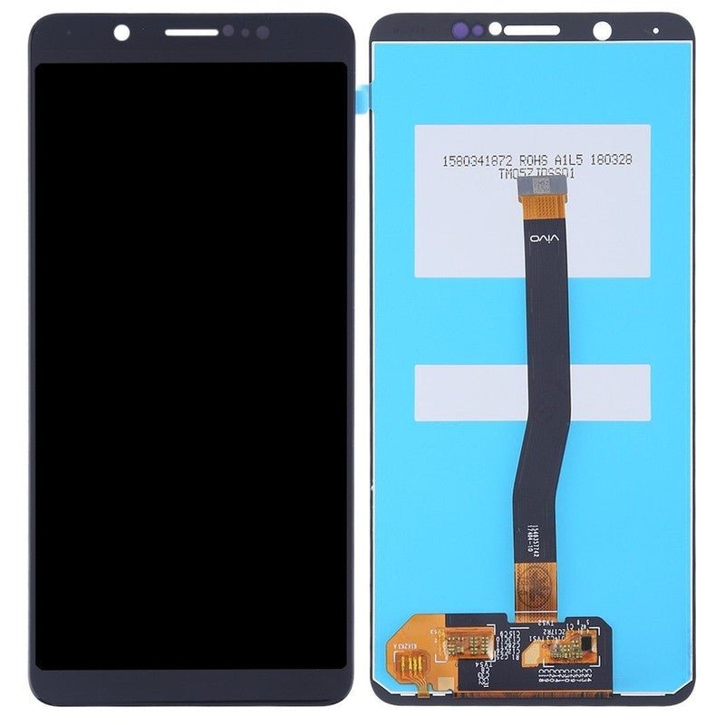 Mozomart Lcd Display Folder for Vivo V7 Plus Black - Zeespares.in