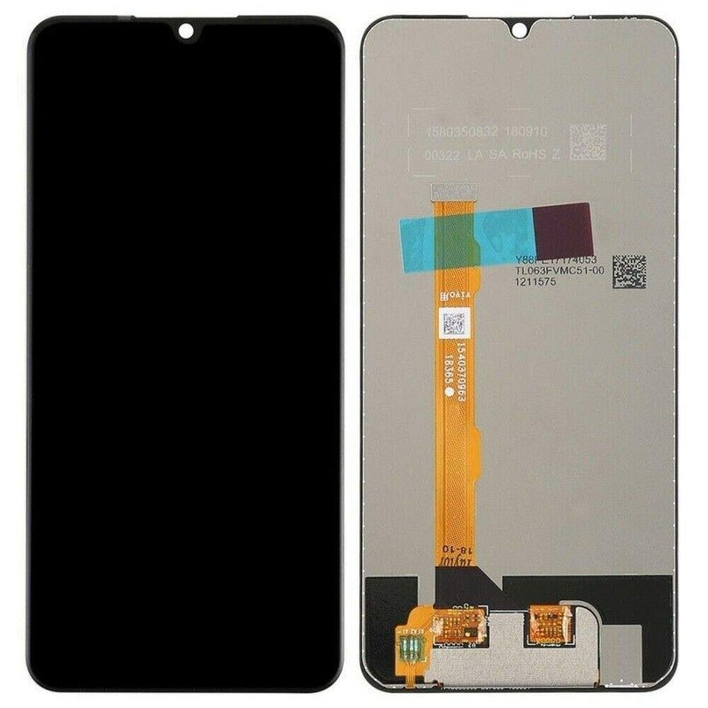 Mozomart Lcd Display Folder for Vivo Y93 Black - Zeespares.in