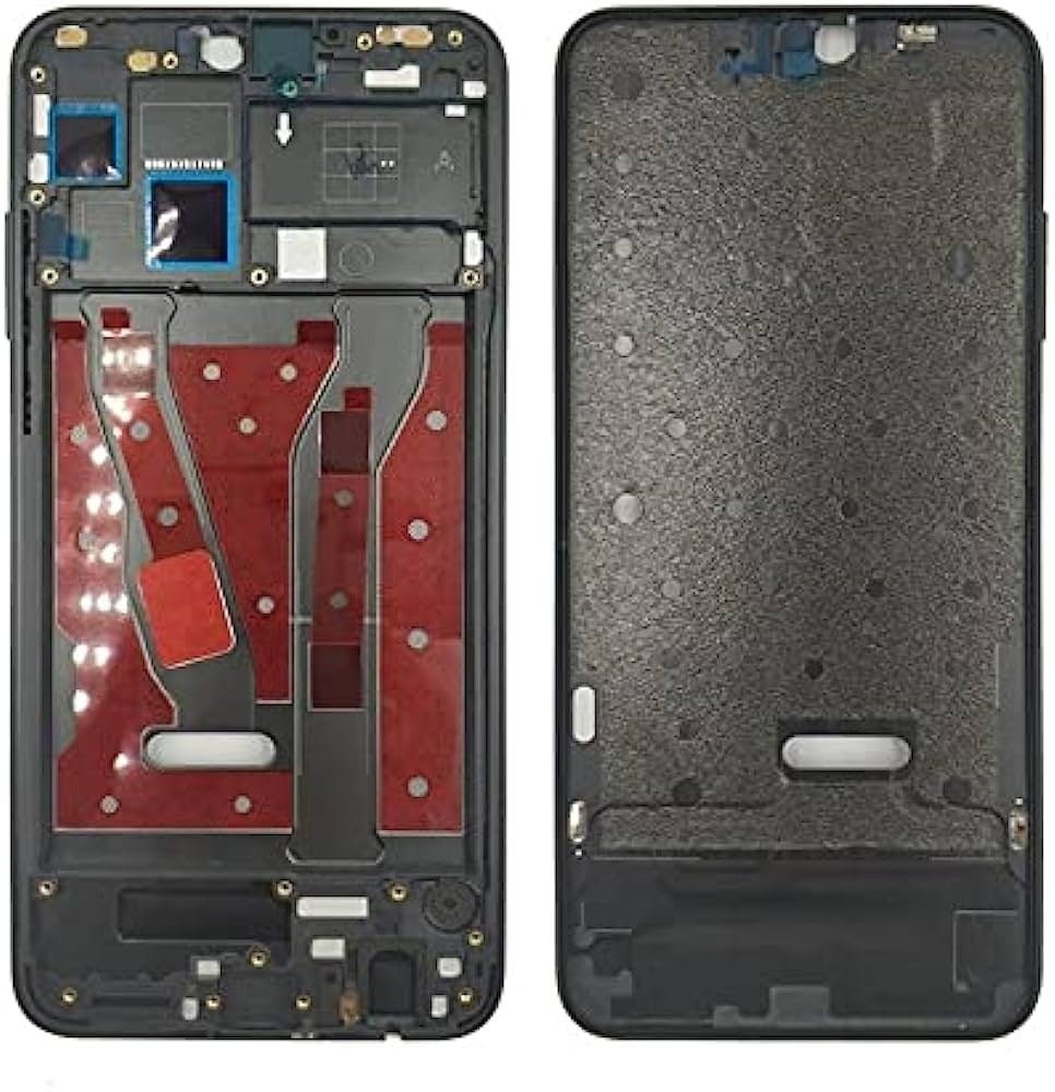 Mozomart Lcd Display Middle Frame for Honor 8X : Black - Zeespares.in