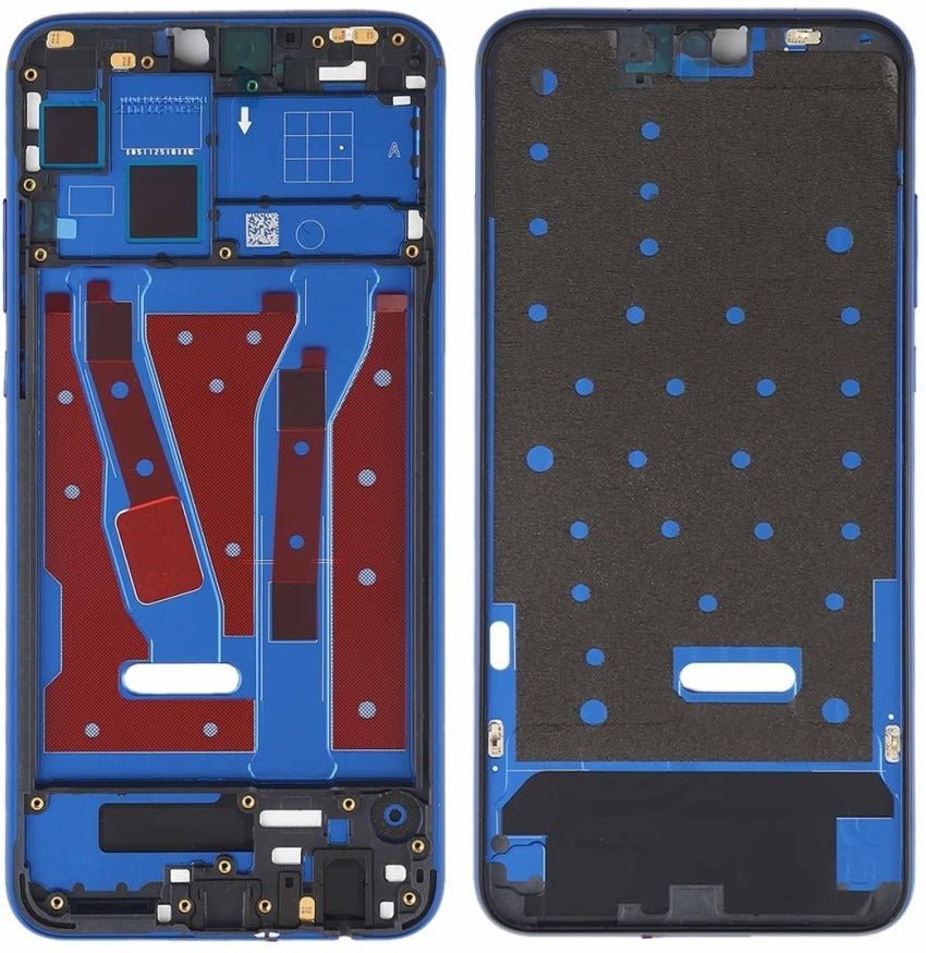 Mozomart Lcd Display Middle Frame for Honor 8X : Blue - Zeespares.in